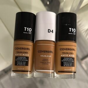 COVERGIRL TruBlend Matte Made Foundation - 2, T10 and 1, D4